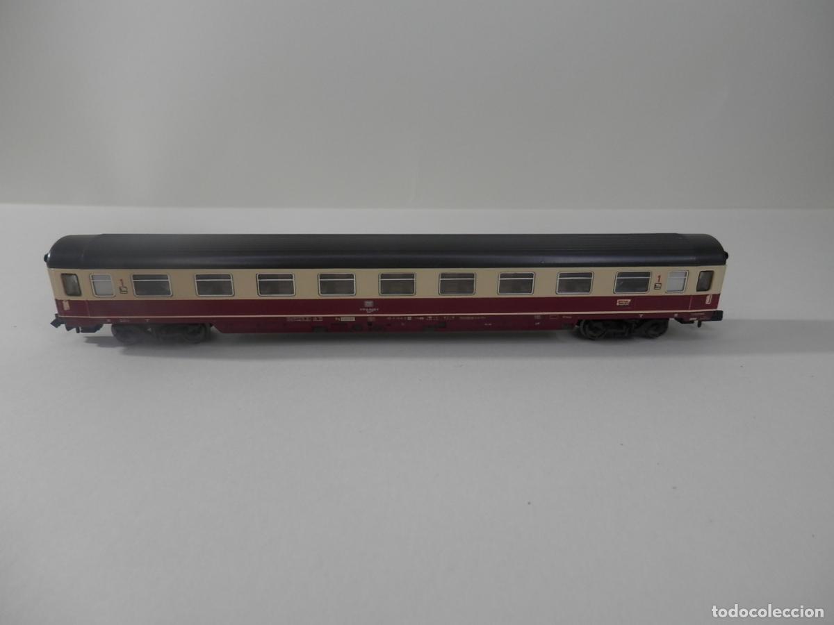 Trenes escala: VAGON PASAJEROS DE LA DB ESCALA N DE FLEISCHMANN - Foto 1
