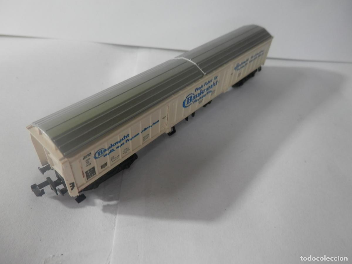 Trenes escala: VAGON CERRADO ESCALA N DE FLEISCHMANN - Foto 4