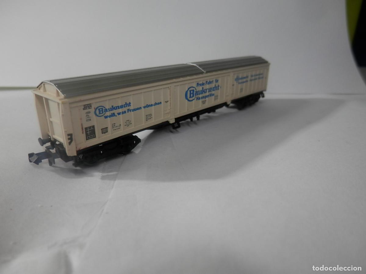 Trenes escala: VAGON CERRADO ESCALA N DE FLEISCHMANN - Foto 5