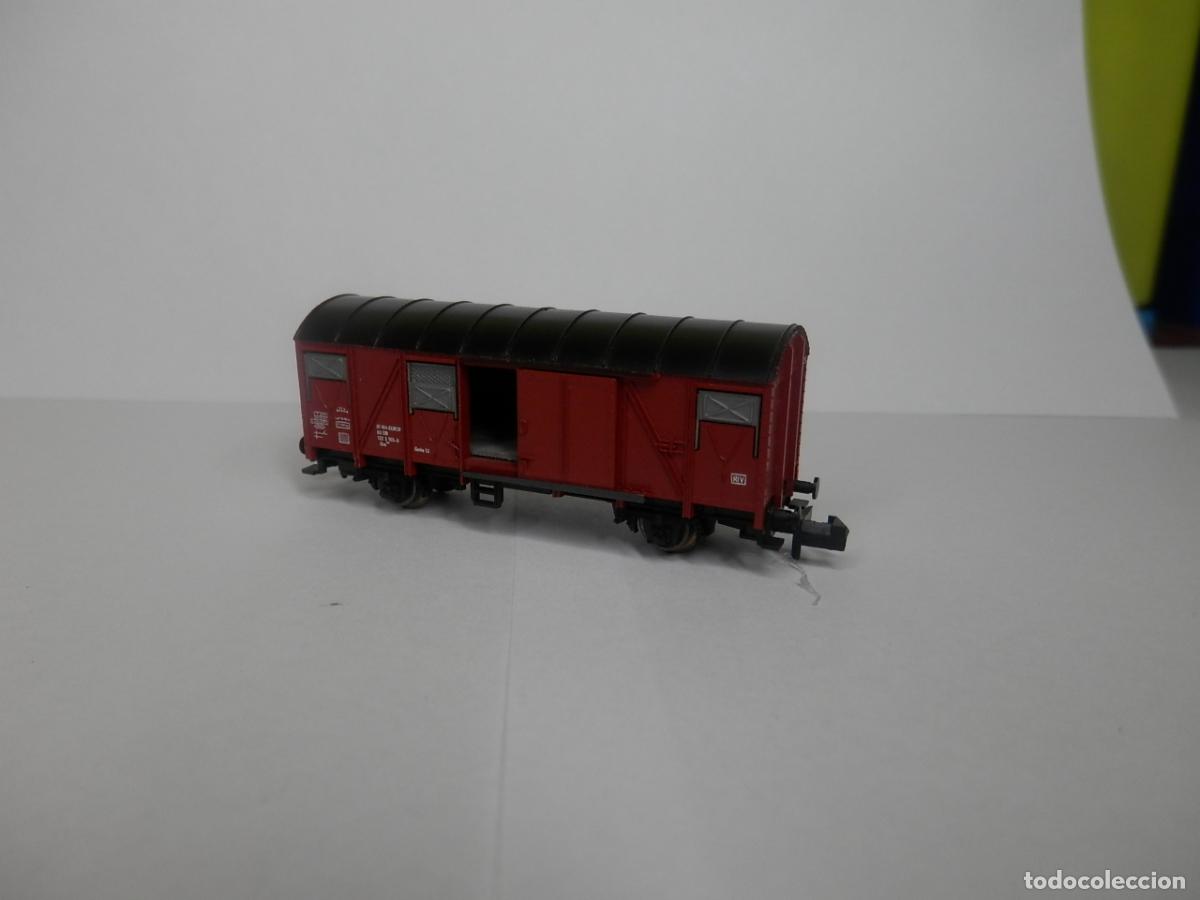 Trenes escala: VAGON CERRADO ESCALA N DE FLEISCHMANN - Foto 5