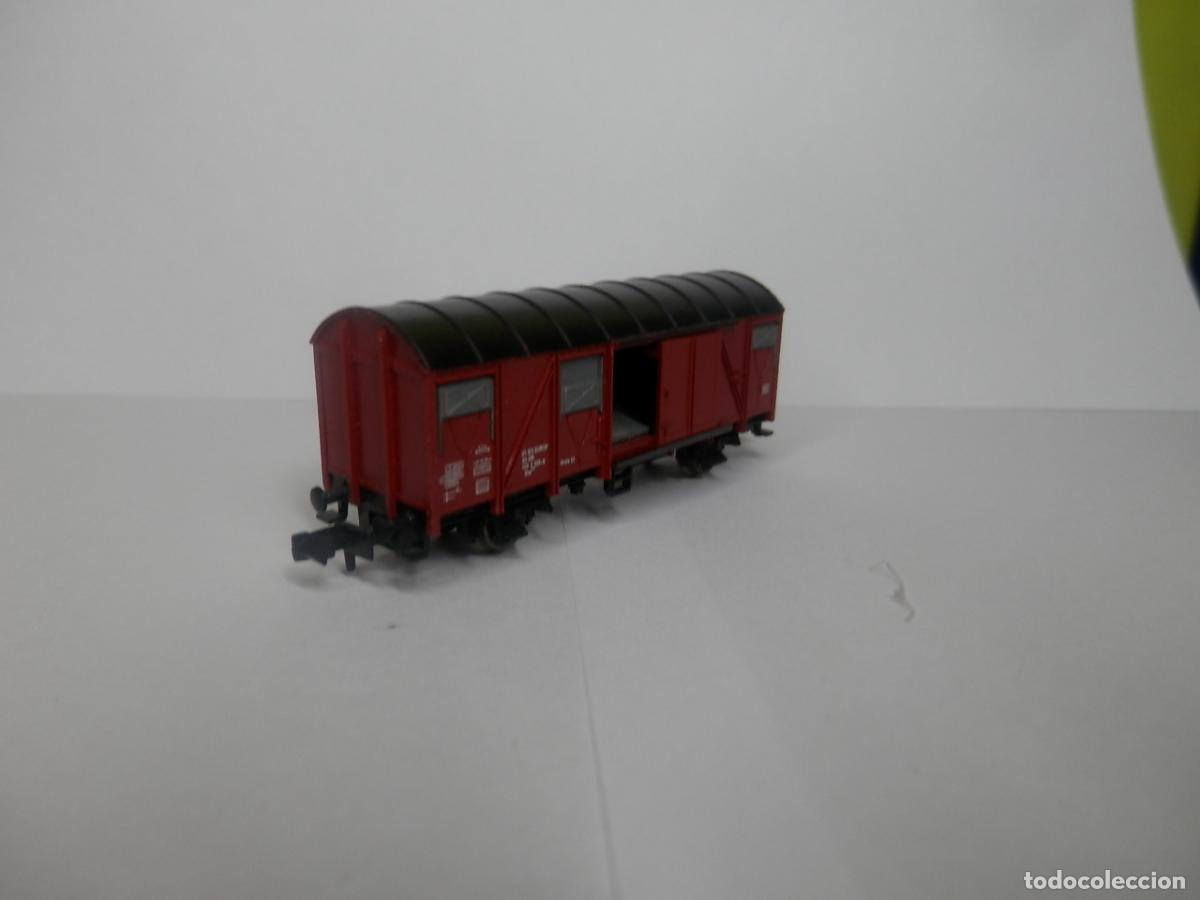 Trenes escala: VAGON CERRADO ESCALA N DE FLEISCHMANN - Foto 6