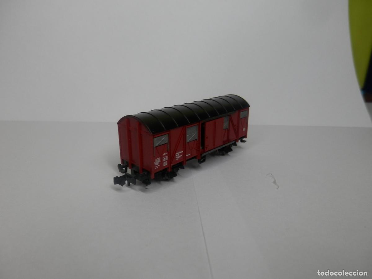 Trenes escala: VAGON CERRADO ESCALA N DE FLEISCHMANN - Foto 7