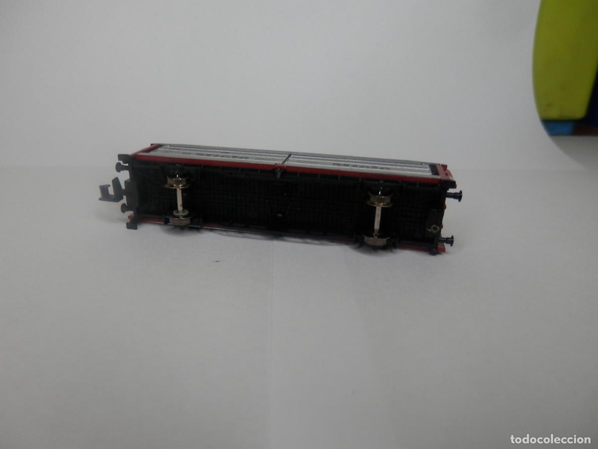 Trenes escala: VAGON CERRADO ESCALA N DE FLEISCHMANN - Foto 5