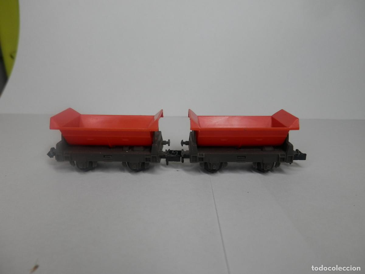 Trenes escala: LOTE VAGONETAS ESCALA N DE FLEISCHMANN - Foto 2