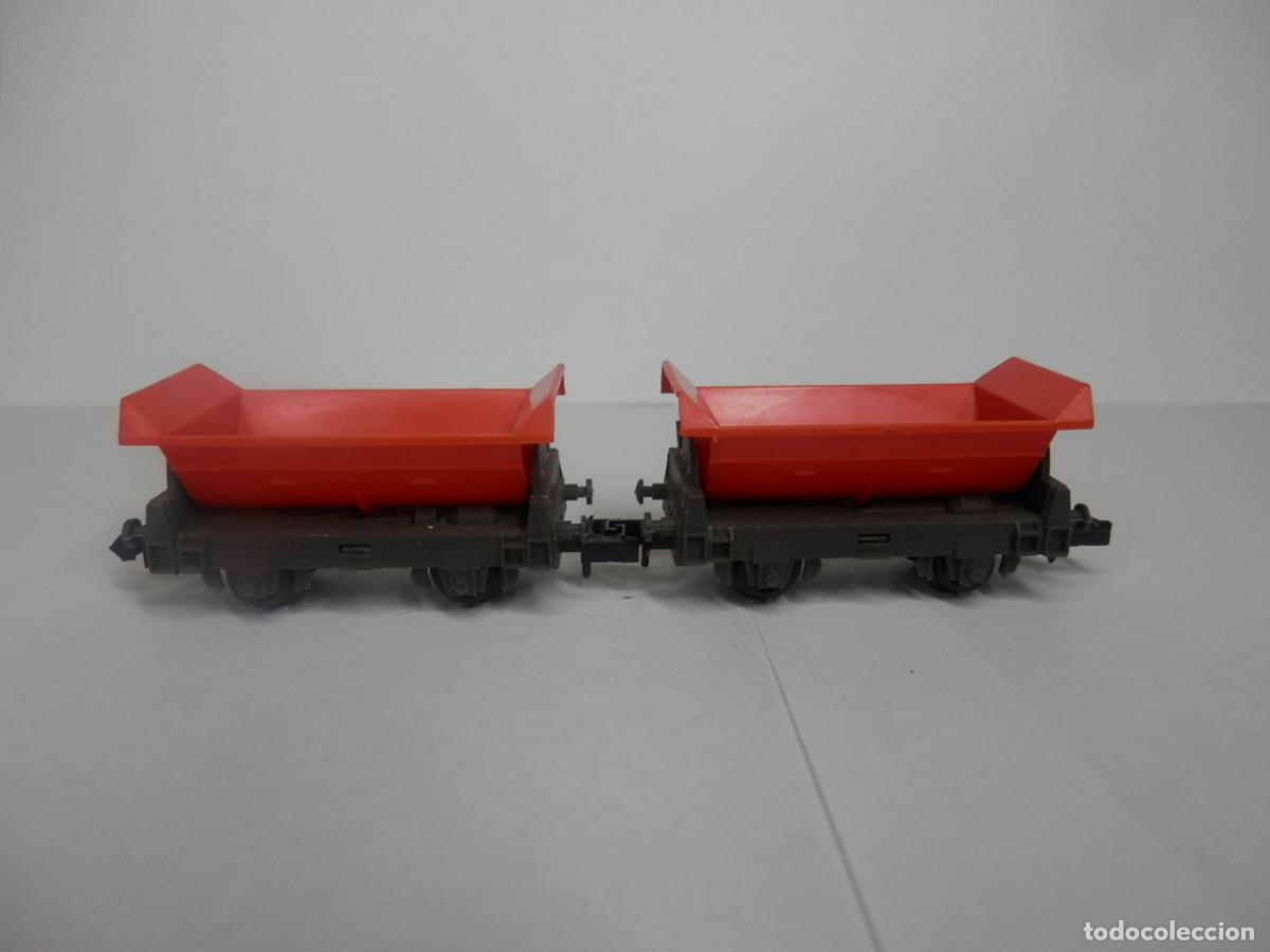 Trenes escala: LOTE VAGONETAS ESCALA N DE FLEISCHMANN - Foto 3