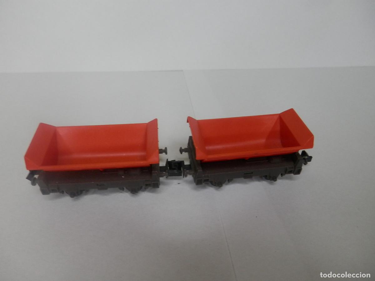Trenes escala: LOTE VAGONETAS ESCALA N DE FLEISCHMANN - Foto 4