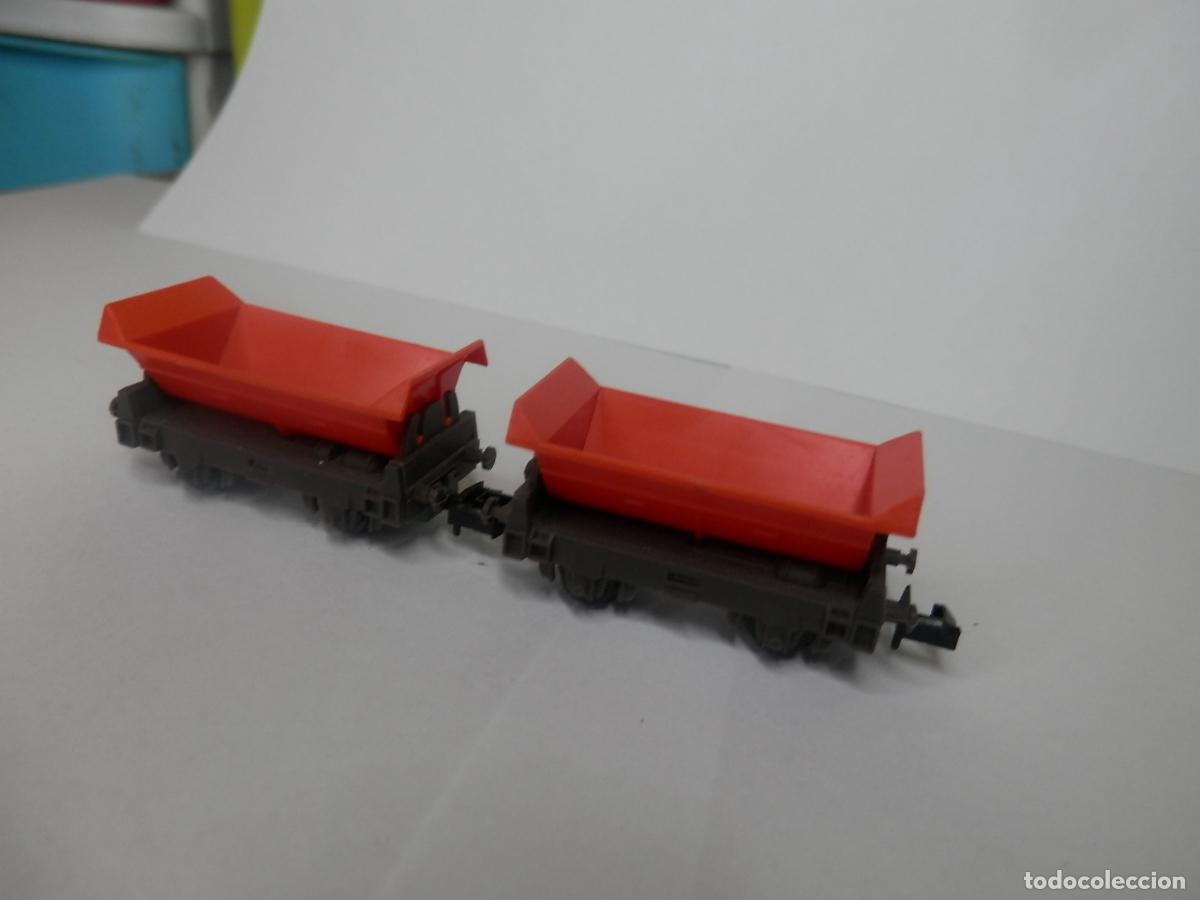 Trenes escala: LOTE VAGONETAS ESCALA N DE FLEISCHMANN - Foto 5