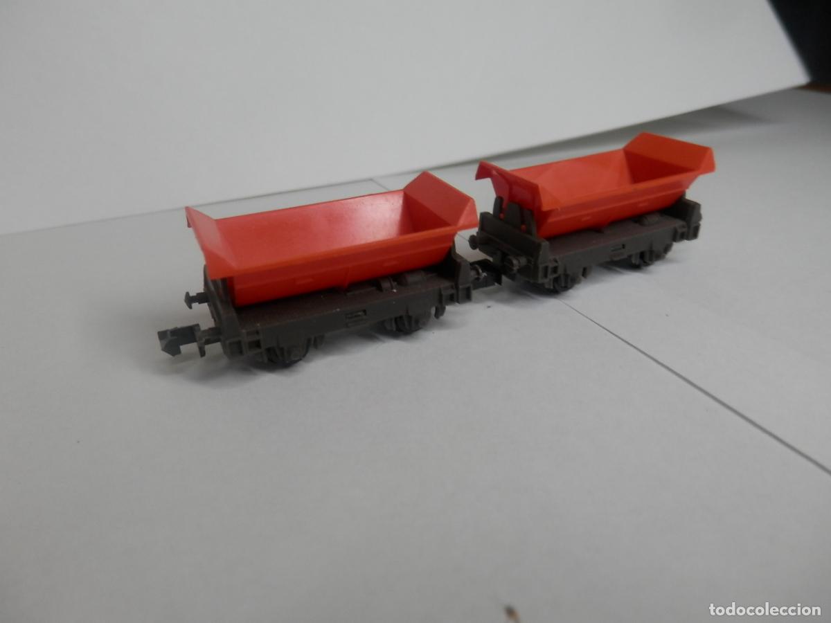 Trenes escala: LOTE VAGONETAS ESCALA N DE FLEISCHMANN - Foto 6