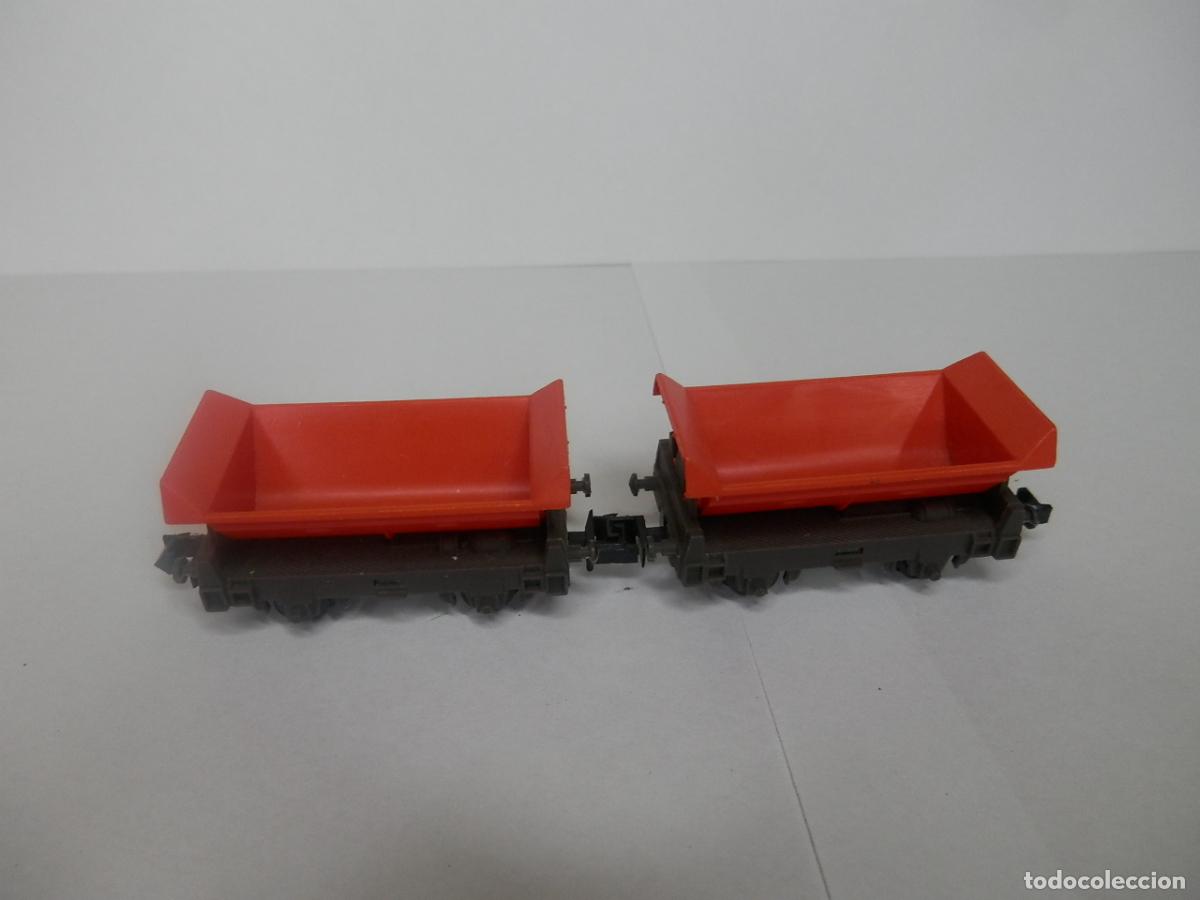 Trenes escala: LOTE VAGONETAS ESCALA N DE FLEISCHMANN - Foto 7