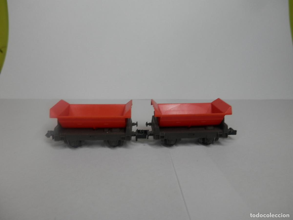 Trenes escala: LOTE VAGONETAS ESCALA N DE FLEISCHMANN