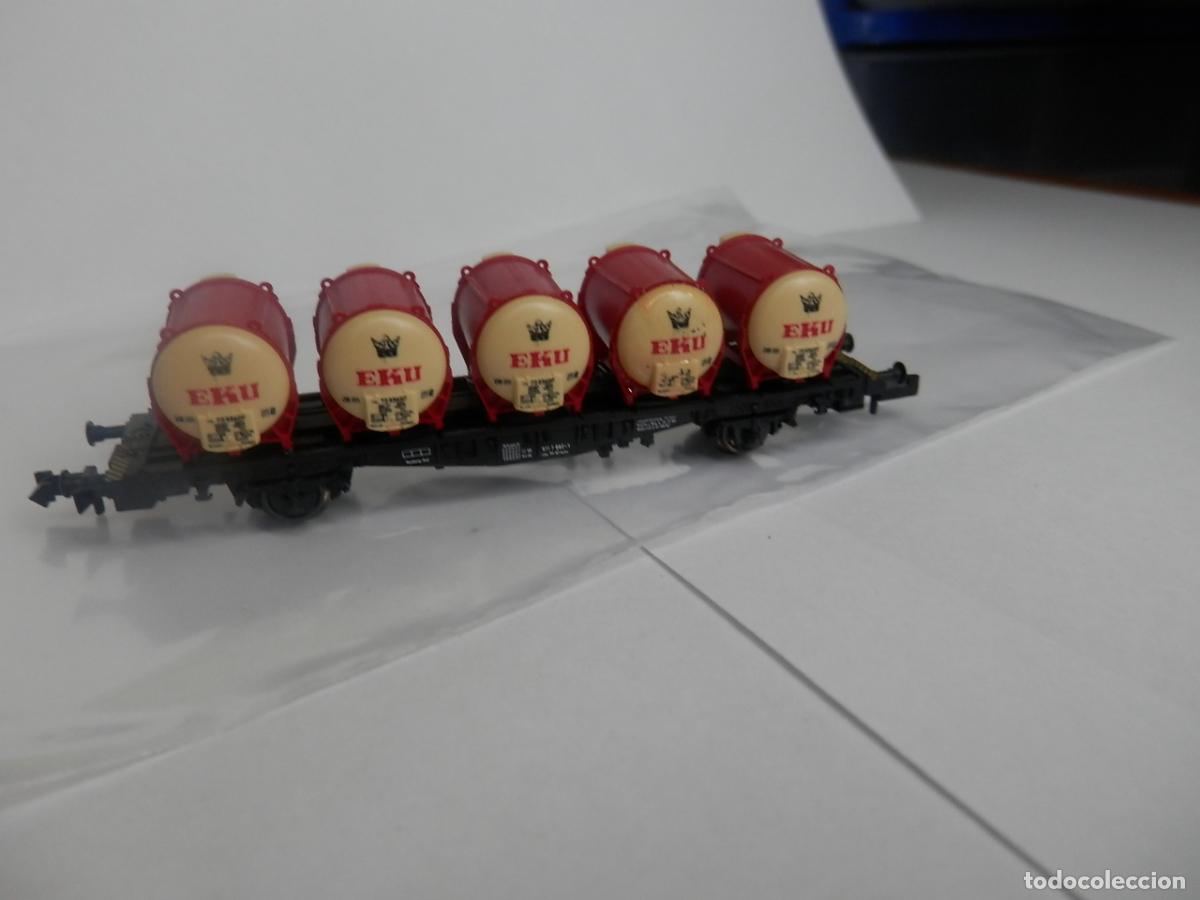 Trenes escala: VAGON RESIDUOS ESCALA N DE FLEISCHMANN - Foto 4