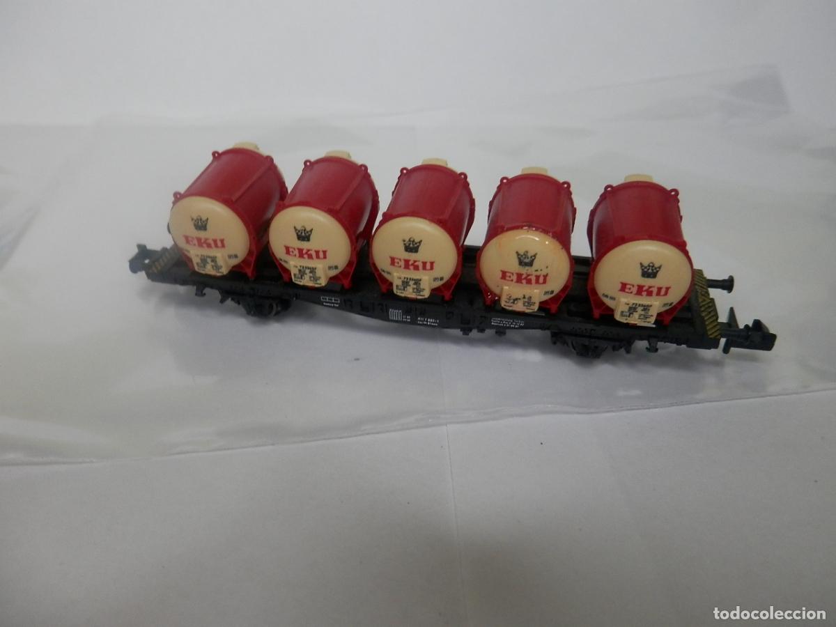 Trenes escala: VAGON RESIDUOS ESCALA N DE FLEISCHMANN - Foto 7