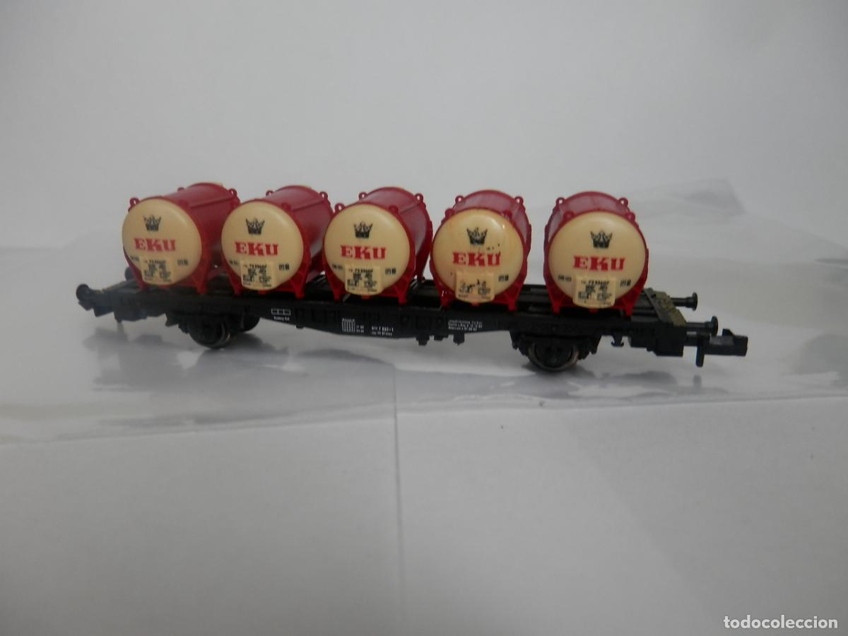 Trenes escala: VAGON RESIDUOS ESCALA N DE FLEISCHMANN - Foto 8