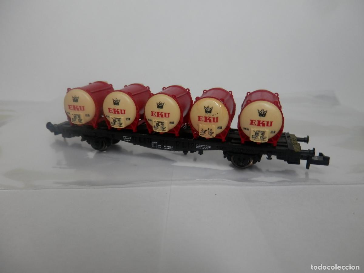 Trenes escala: VAGON RESIDUOS ESCALA N DE FLEISCHMANN - Foto 10