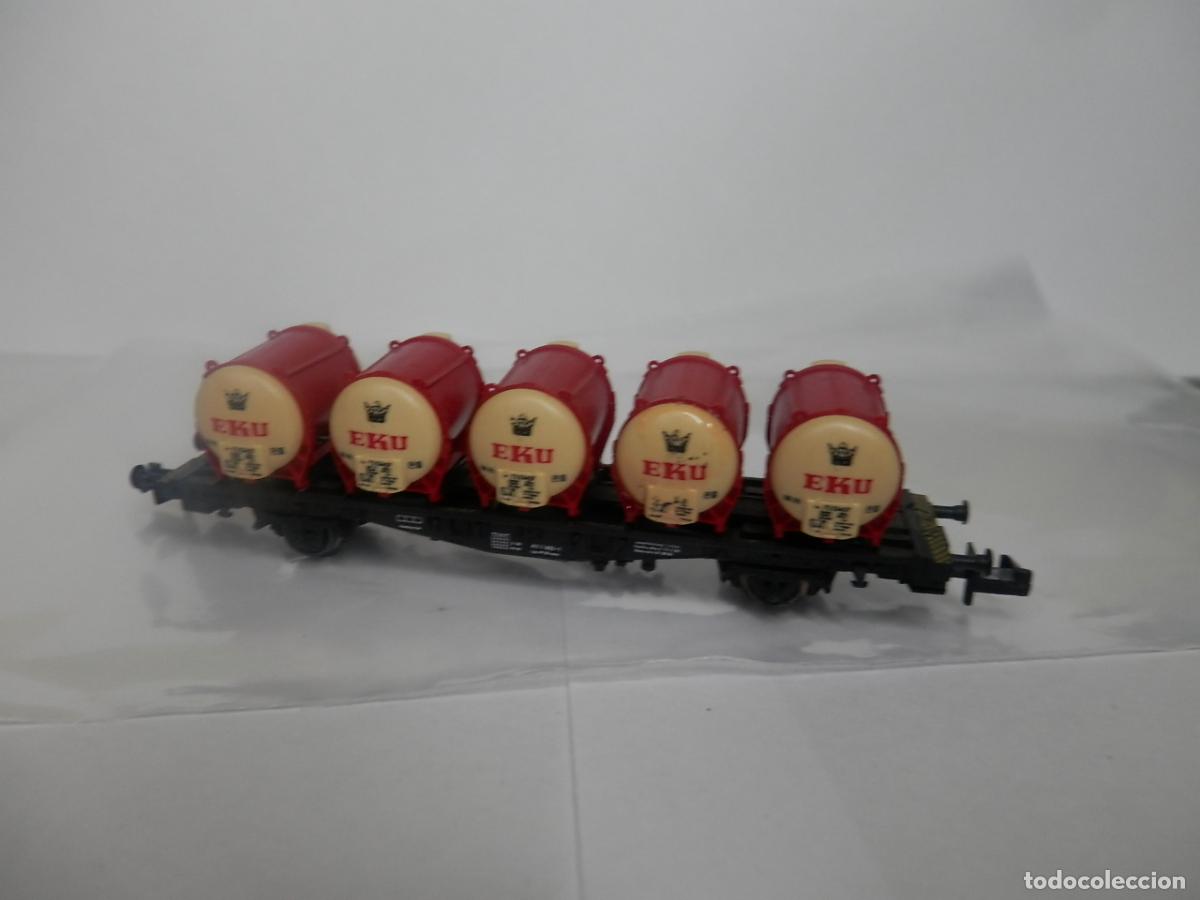 Trenes escala: VAGON RESIDUOS ESCALA N DE FLEISCHMANN