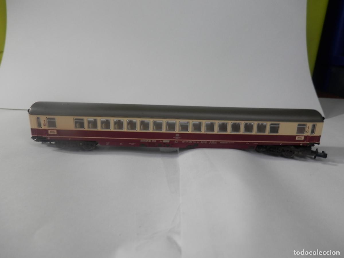Trenes escala: VAGON PASAJEROS DE LA DB ESCALA N DE FLEISCHMANN - Foto 1