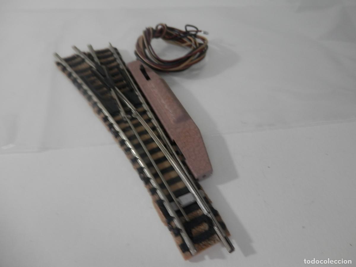 Trenes escala: DESVIO ELECTRICO IZQUIERDO ESCALA N DE FLEISCHMANN