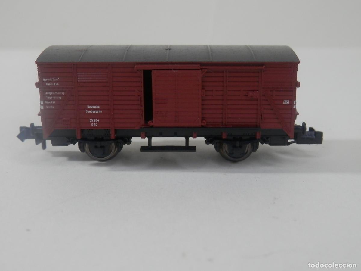 Trenes escala: VAGON CERRADO ESCALA N DE FLEISCHMANN - Foto 3