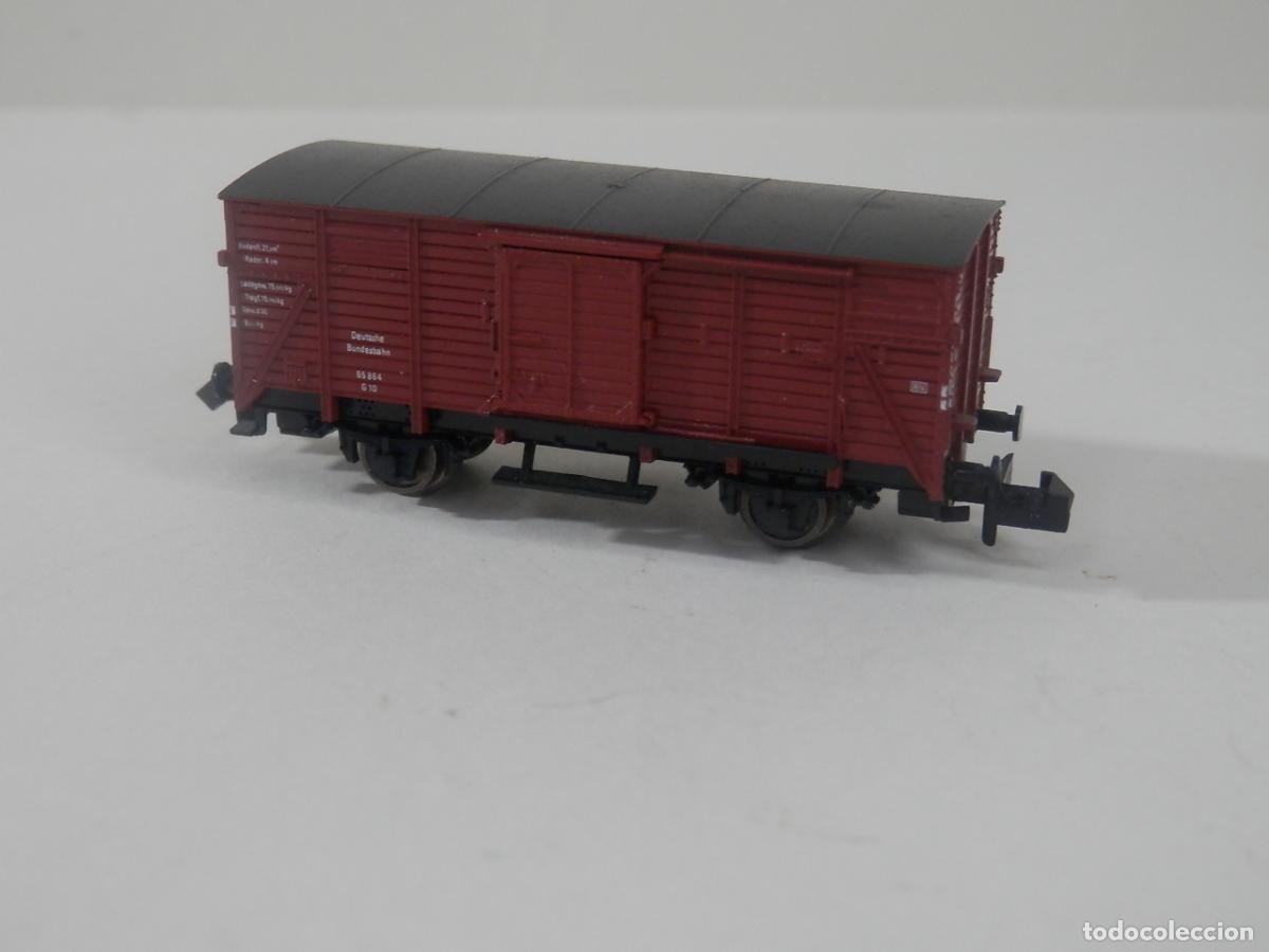 Trenes escala: VAGON CERRADO ESCALA N DE FLEISCHMANN - Foto 5