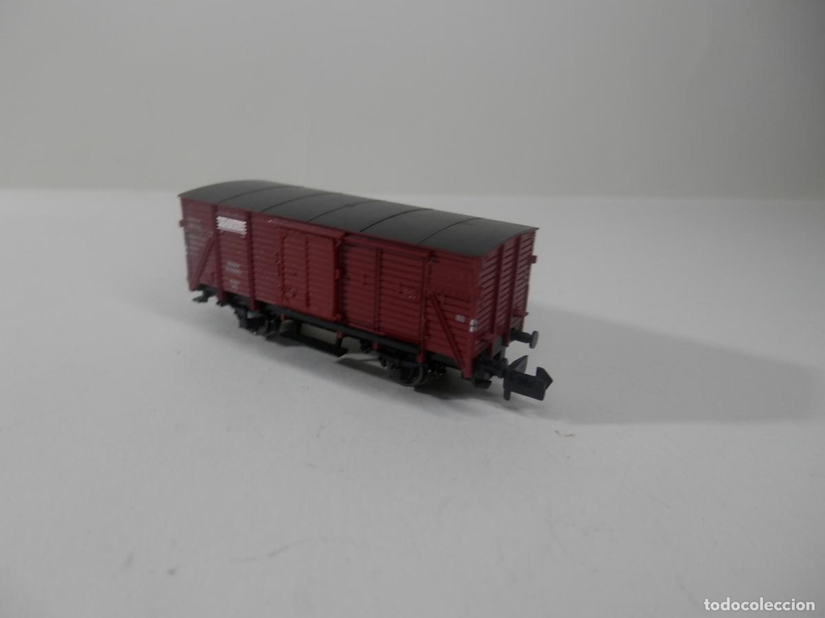 Trenes escala: VAGON CERRADO ESCALA N DE FLEISCHMANN - Foto 7