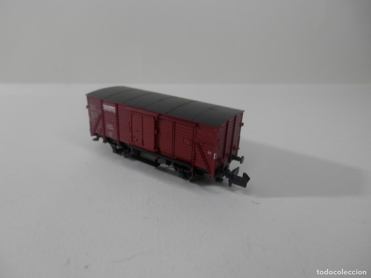 Trenes escala: VAGON CERRADO ESCALA N DE FLEISCHMANN - Foto 8