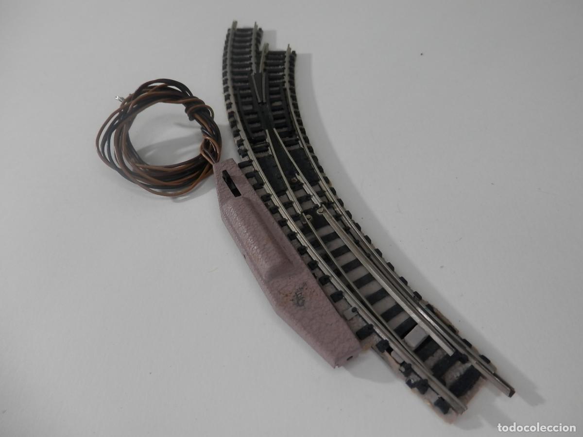 Trenes escala: DESVIO ELECTRICO EN CURVA ESCALA N DE FLEISCHMANN