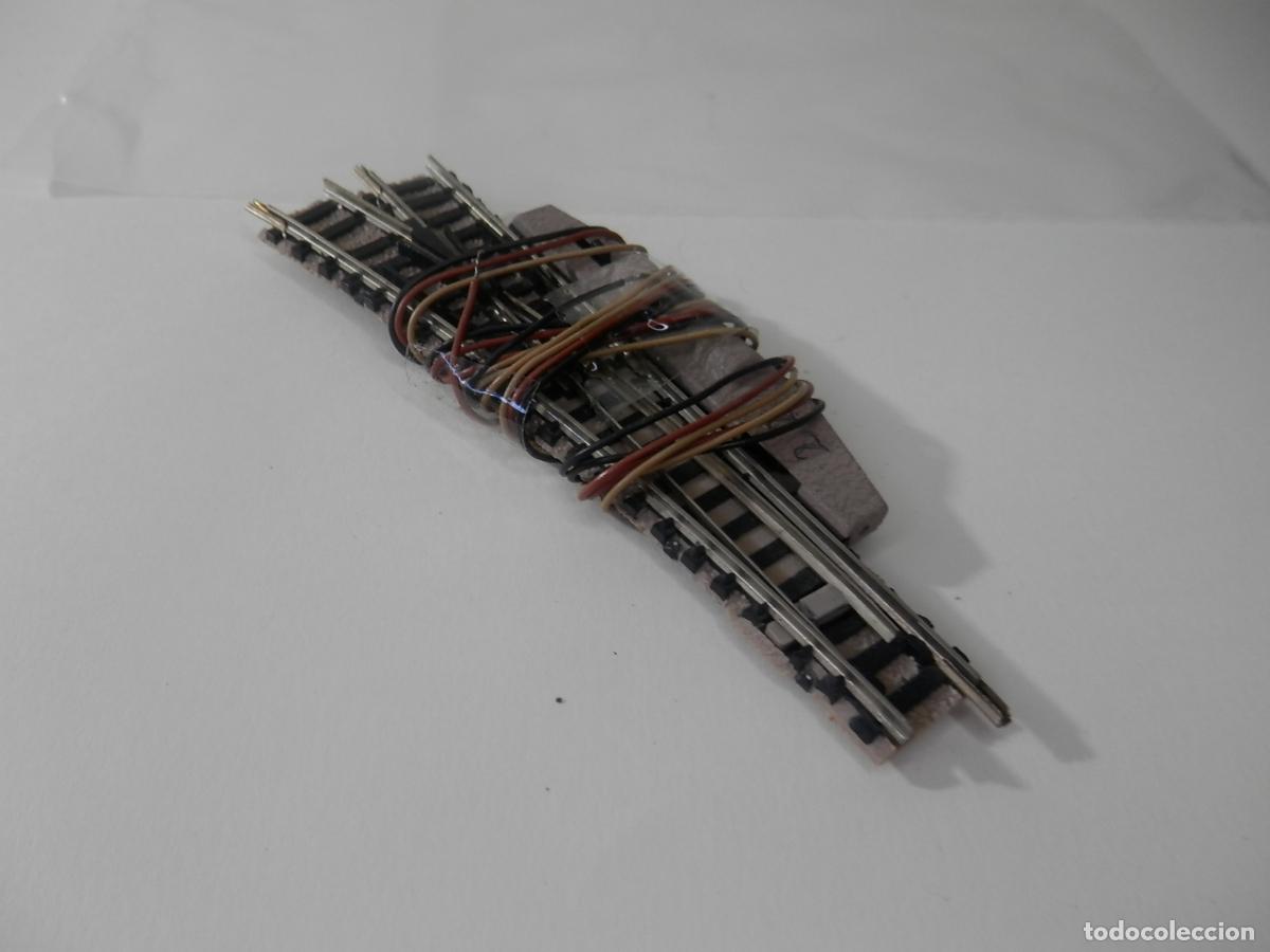Trenes escala: DESVIO ELECTRICO IZQUIERDO ESCALA N DE FLEISCHMANN