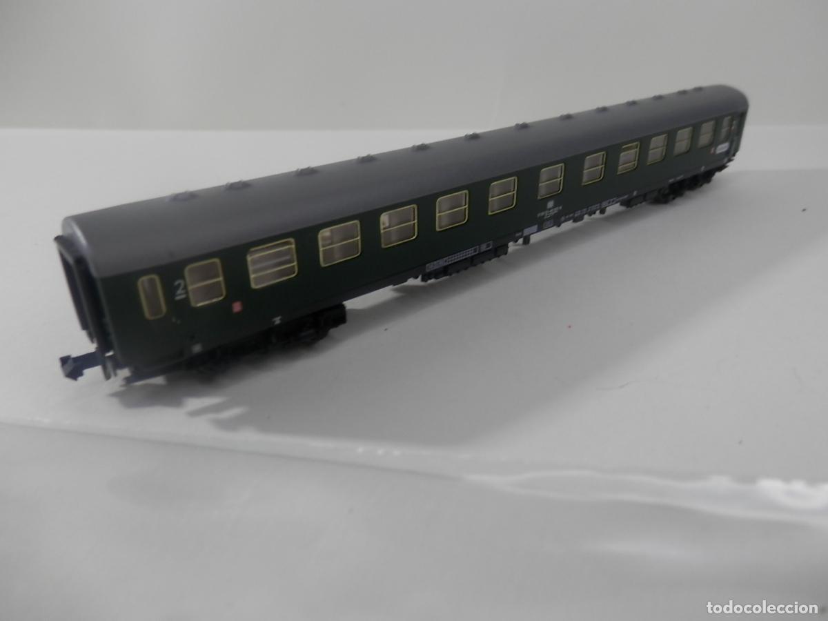 Trenes escala: VAGON PASAJEROS DE LA DB ESCALA N DE FLEISCHMANN - Foto 2