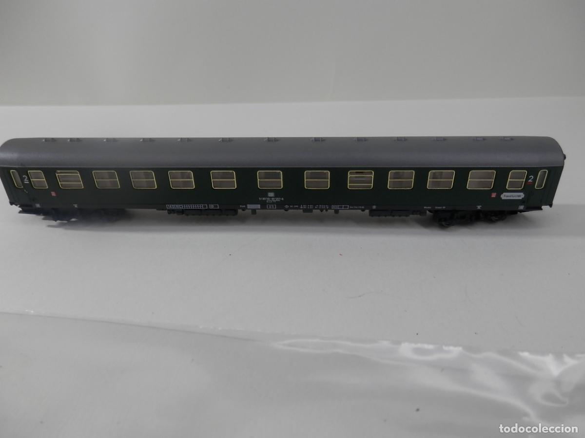 Trenes escala: VAGON PASAJEROS DE LA DB ESCALA N DE FLEISCHMANN - Foto 9