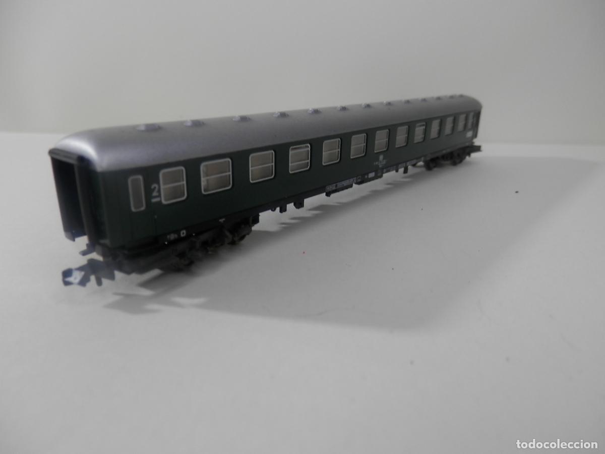 Trenes escala: VAGON PASAJEROS DE LA DB ESCALA N DE FLEISCHMANN - Foto 8