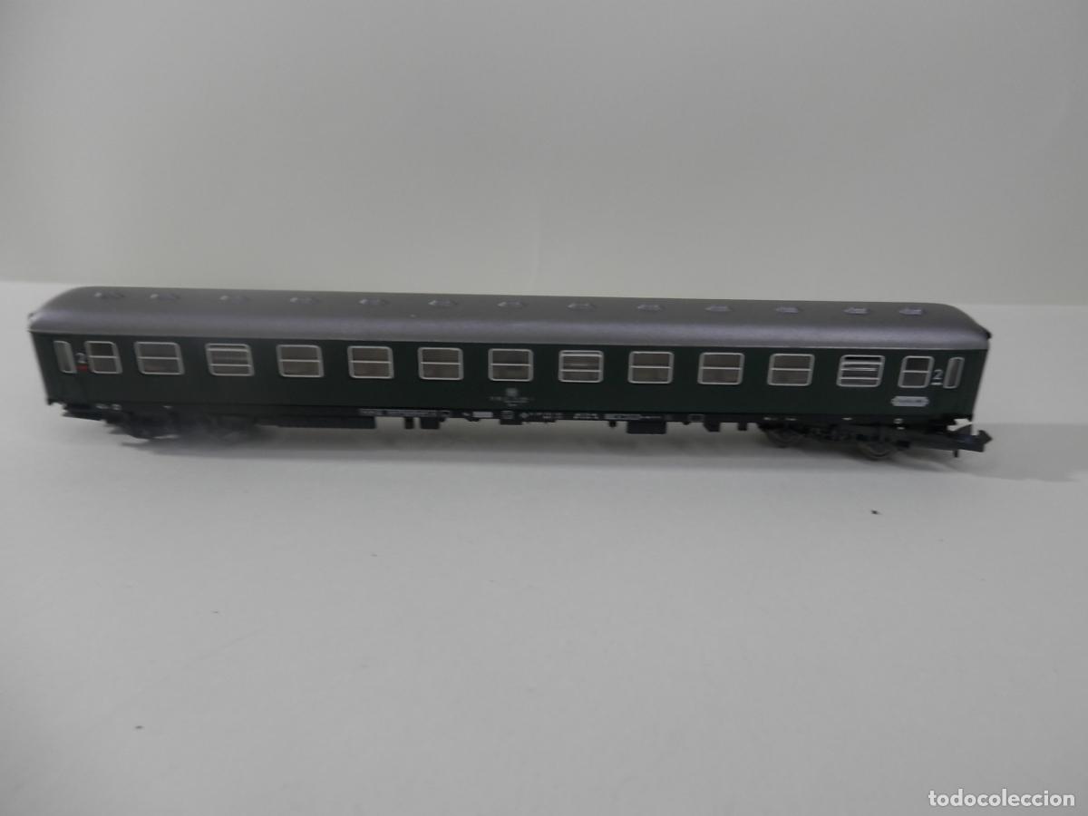 Trenes escala: VAGON PASAJEROS DE LA DB ESCALA N DE FLEISCHMANN - Foto 1