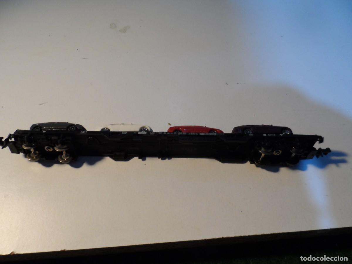 Trenes escala: VAGON FLEISCHMANN CON COCHES ESCALA N - Foto 6