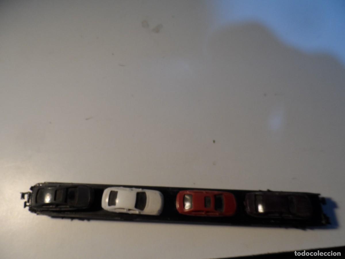 Trenes escala: VAGON FLEISCHMANN CON COCHES ESCALA N - Foto 7
