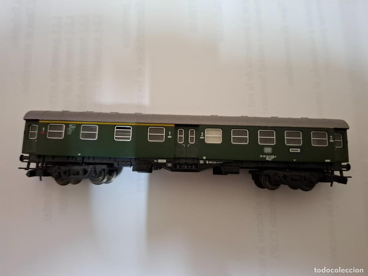 Trenes escala: L101 Fleischmann ref 8128 Pasajeros mixto 1&ordf; 2&ordf; clase, con luz.
