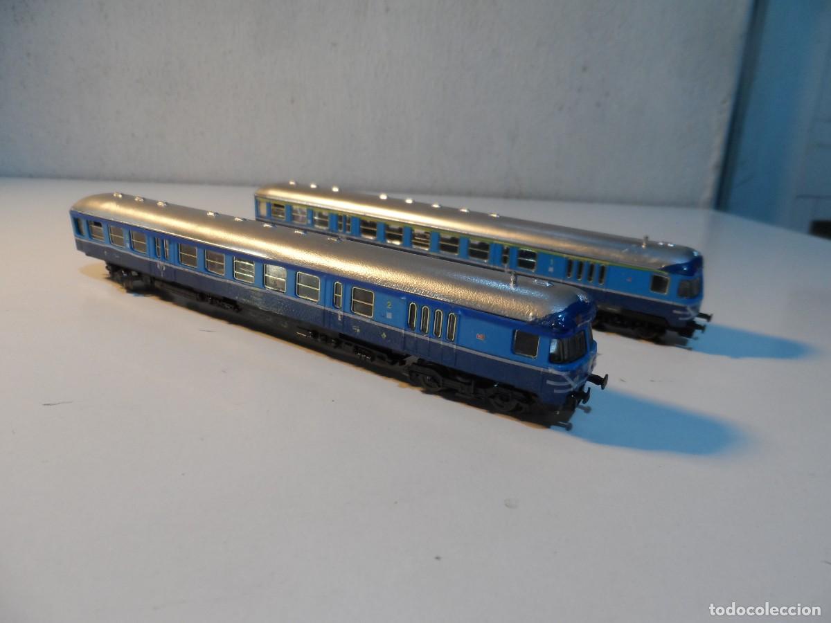 Trenes escala: TER RENFE SERIE 597 ARTESANAL FLEISCHMANN ESCALA N