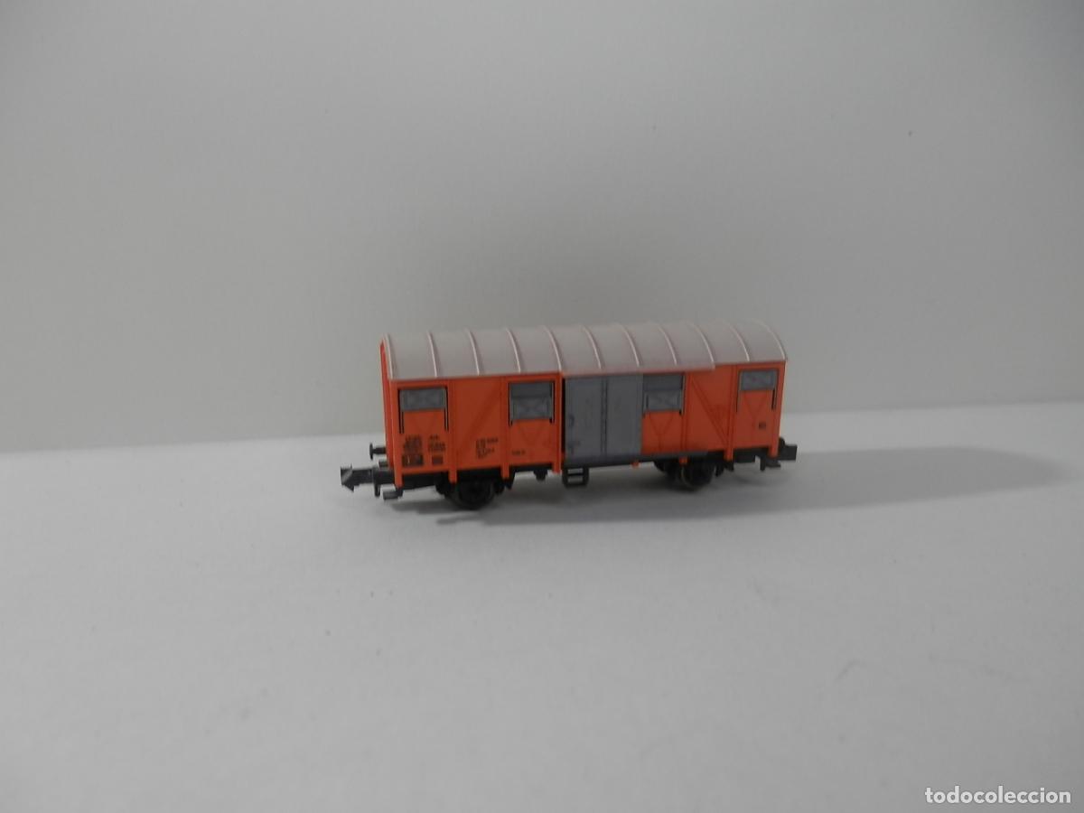 Trenes escala: VAGON CERRADO ESCALA N DE FLEISCHMANN