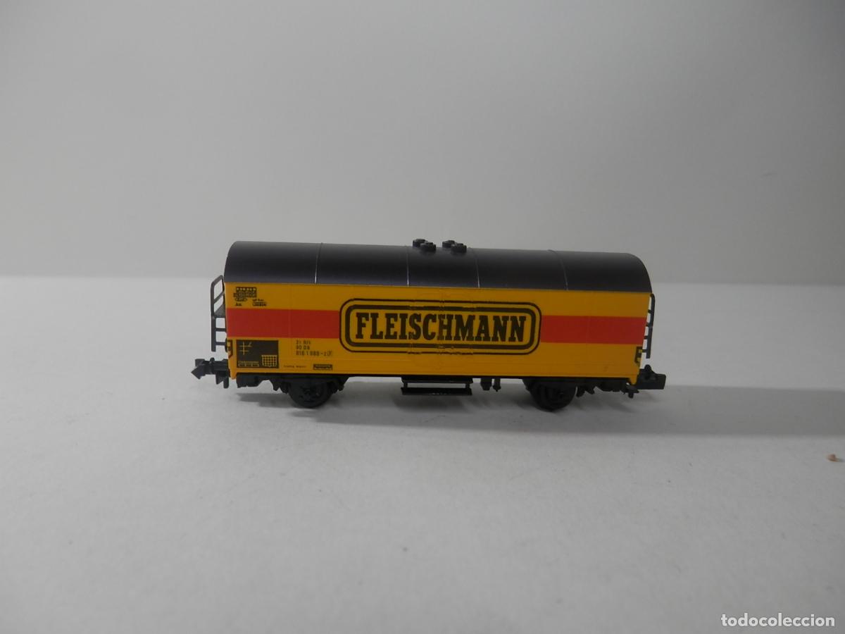 Trenes escala: VAGON CERRADO ESCALA N DE FLEISCHMANN - Foto 2