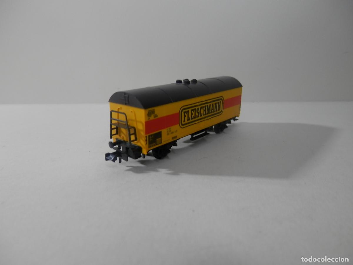 Trenes escala: VAGON CERRADO ESCALA N DE FLEISCHMANN - Foto 3