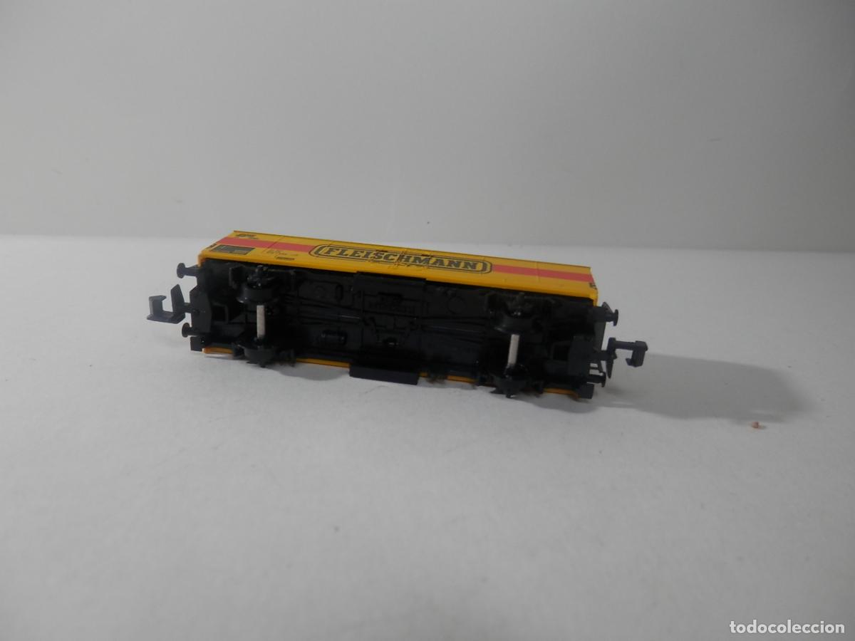 Trenes escala: VAGON CERRADO ESCALA N DE FLEISCHMANN - Foto 4