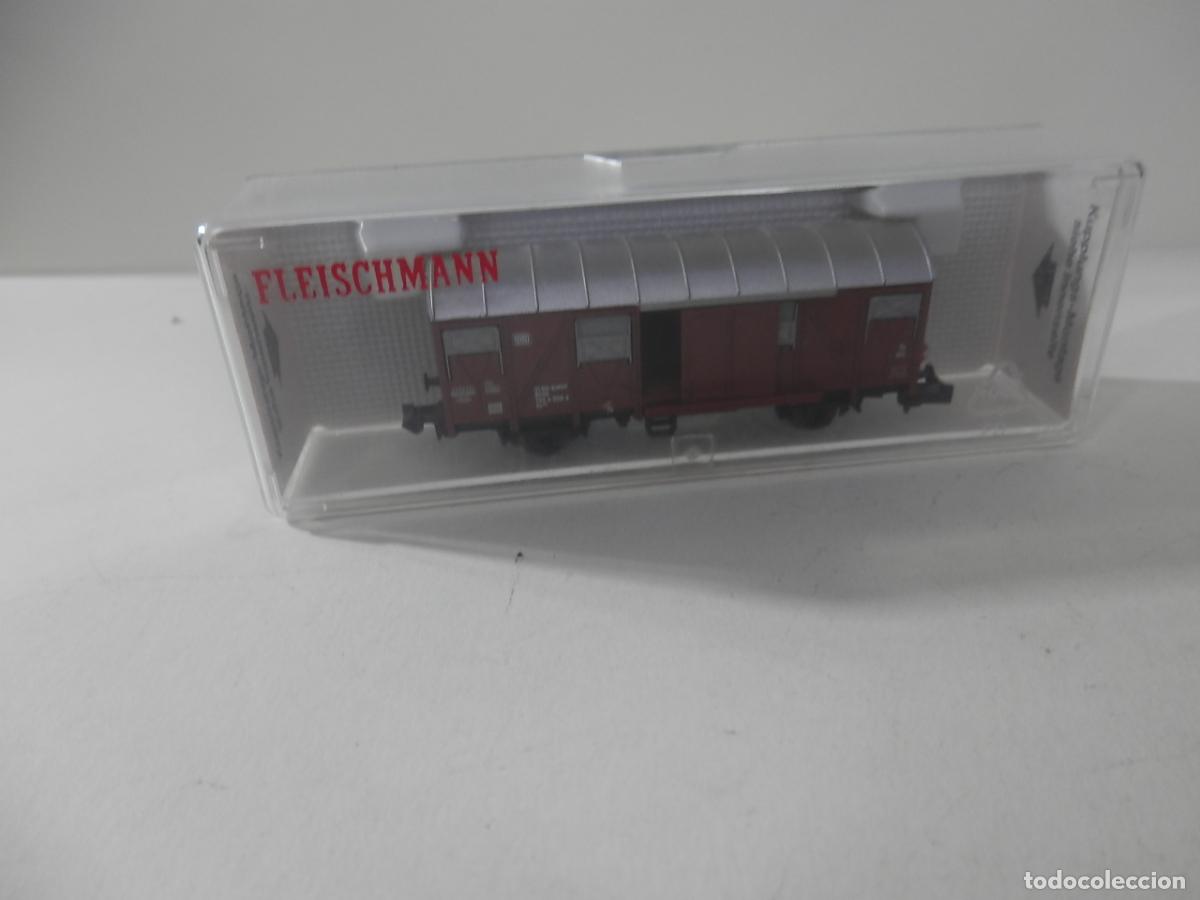 Trenes escala: VAGON CERRADO ESCALA N DE FLEISCHMANN - Foto 3