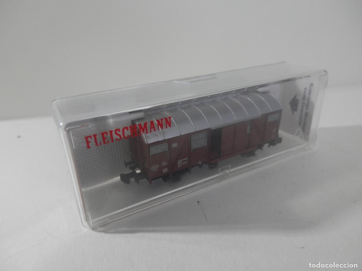 Trenes escala: VAGON CERRADO ESCALA N DE FLEISCHMANN - Foto 6