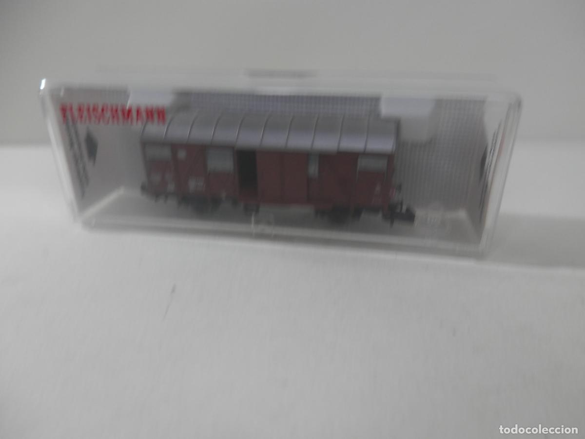 Trenes escala: VAGON CERRADO ESCALA N DE FLEISCHMANN - Foto 8