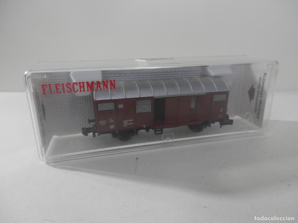 Trenes escala: VAGON CERRADO ESCALA N DE FLEISCHMANN