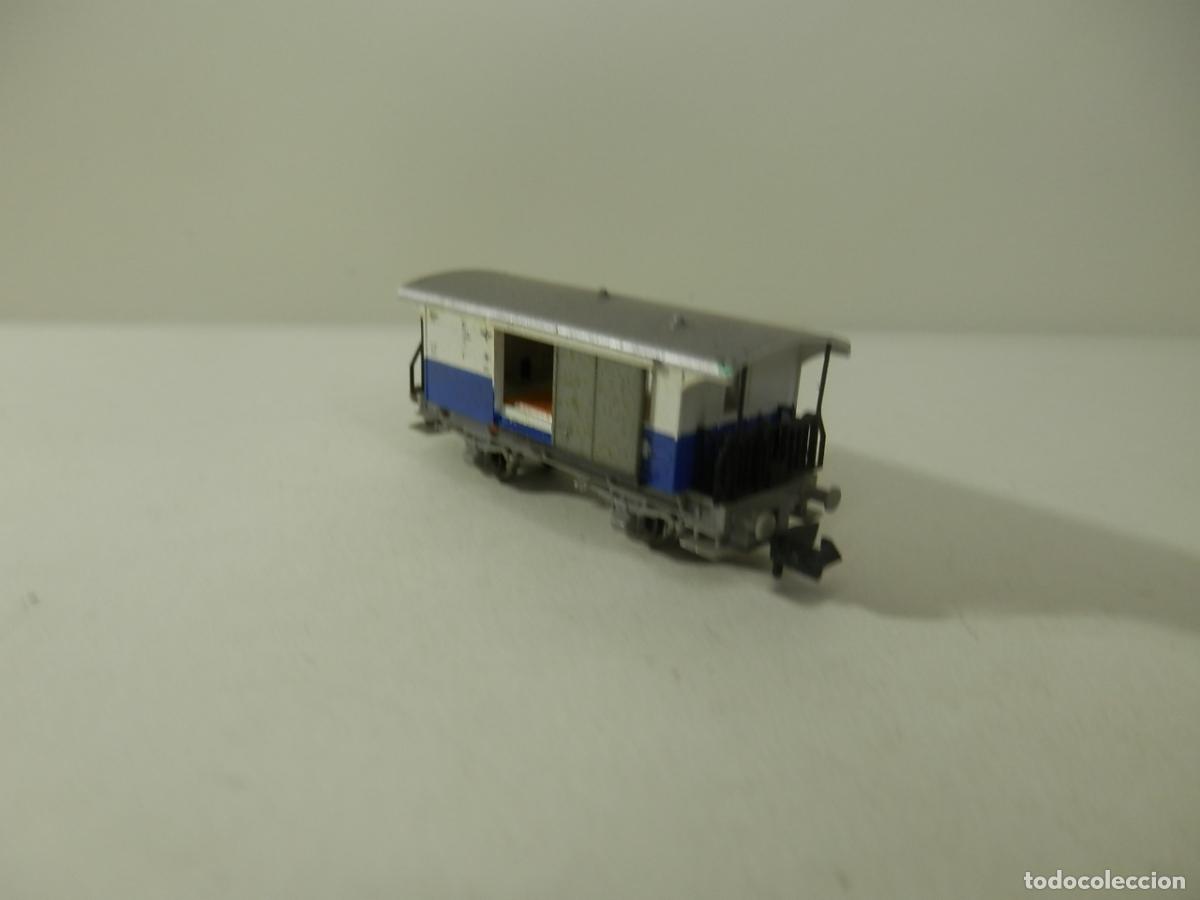 Trenes escala: VAGON FURGON ESCALA N DE FLEISCHMANN - Foto 3