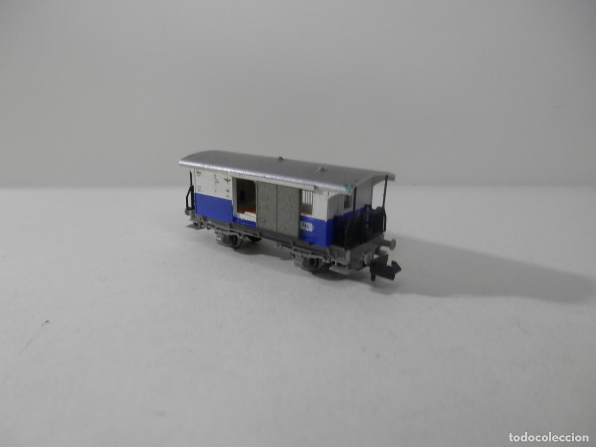 Trenes escala: VAGON FURGON ESCALA N DE FLEISCHMANN - Foto 7