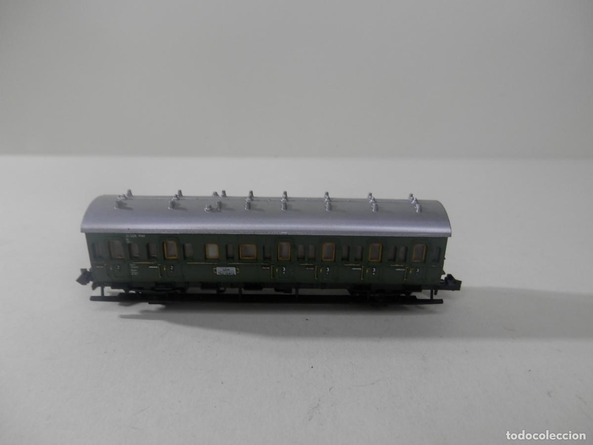 Trenes escala: VAGON PASAJEROS ESCALA N DE MINITRIX