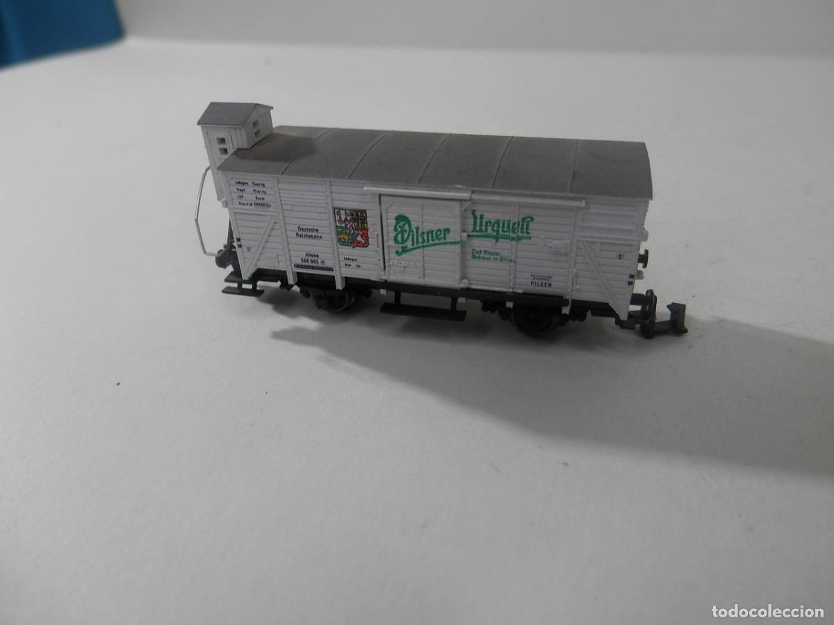 Trenes escala: VAGON CERRADO ESCALA N DE FLEISCHMANN - Foto 2