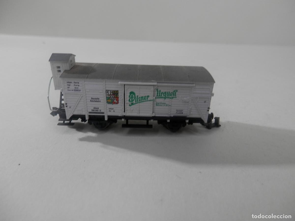 Trenes escala: VAGON CERRADO ESCALA N DE FLEISCHMANN - Foto 3