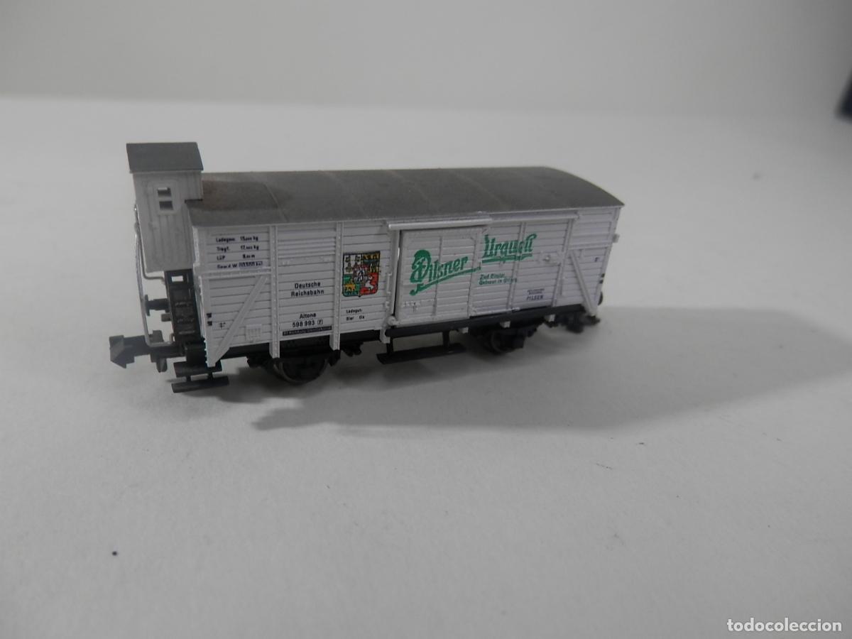 Trenes escala: VAGON CERRADO ESCALA N DE FLEISCHMANN - Foto 4