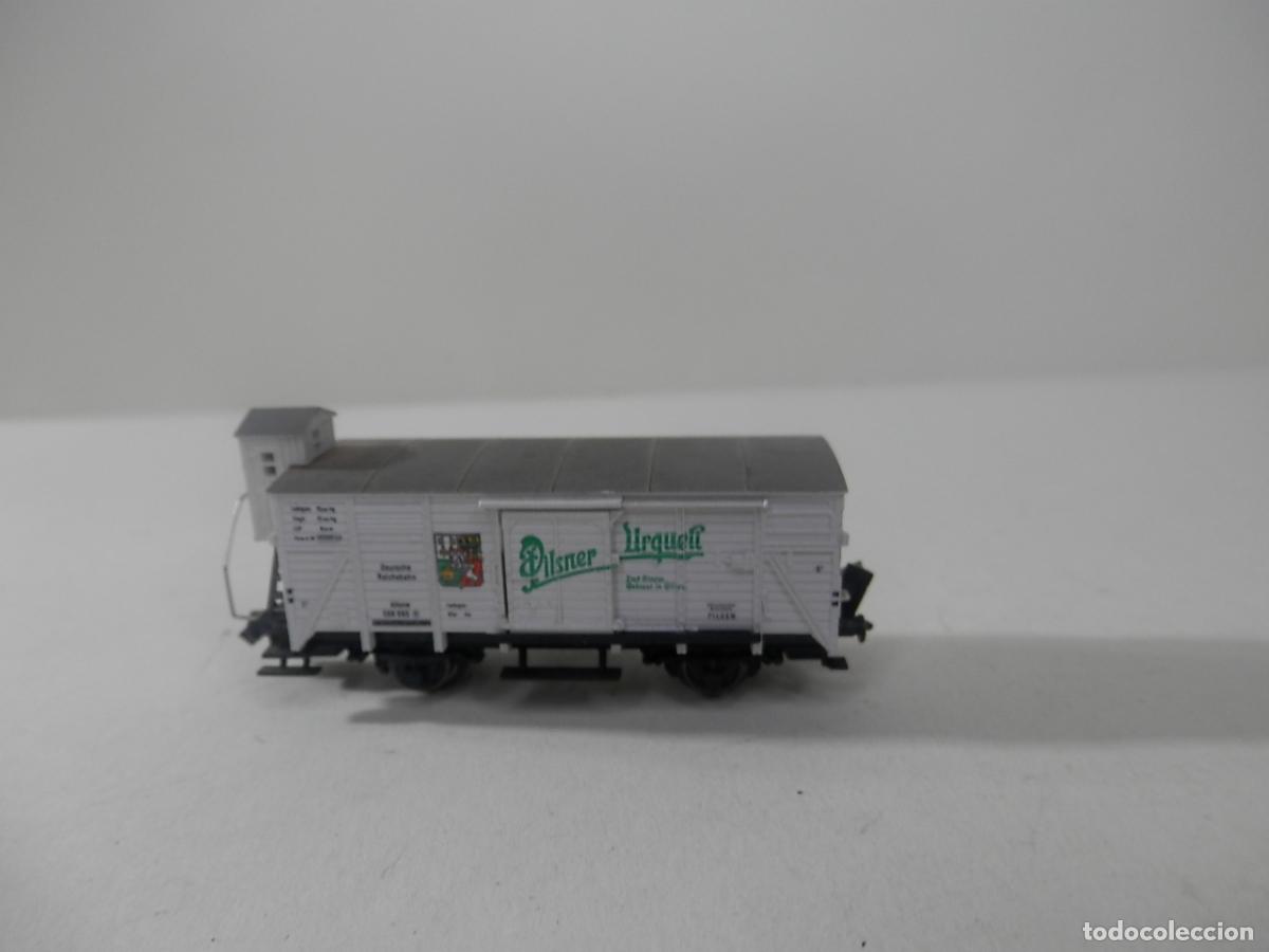 Trenes escala: VAGON CERRADO ESCALA N DE FLEISCHMANN